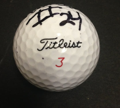 OJ Anderson Ny Giants SB MVP signed Top Flite golf ball auto CBM COA