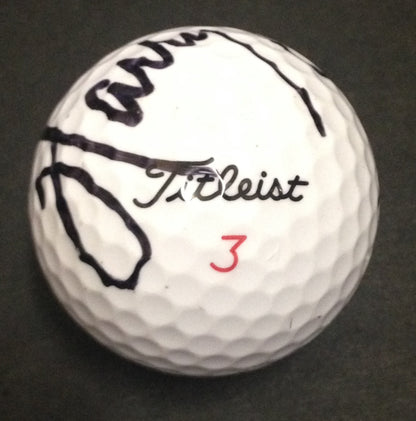 Harry Carson Ny Giants signed Titleist golf ball autograph hof sb champ  CBM COA