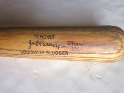 Joe E Brown comedian NY Yankees broadcaster actor Pro model B30 baseball bat