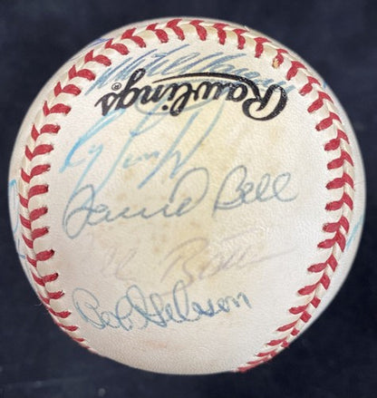 1995 Cardinals Team signed official MLB baseball 26 auto Bob Gibson CBM COA