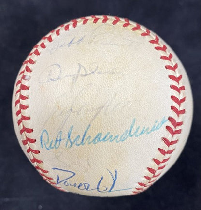 1995 Cardinals Team signed official MLB baseball 26 auto Bob Gibson CBM COA