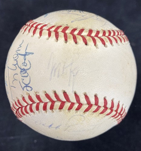 1995 Cardinals Team signed official MLB baseball 26 auto Bob Gibson CBM COA
