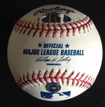 Edward Charles Whitey Ford Yankees signed full name MLB baseball auto MLB holo