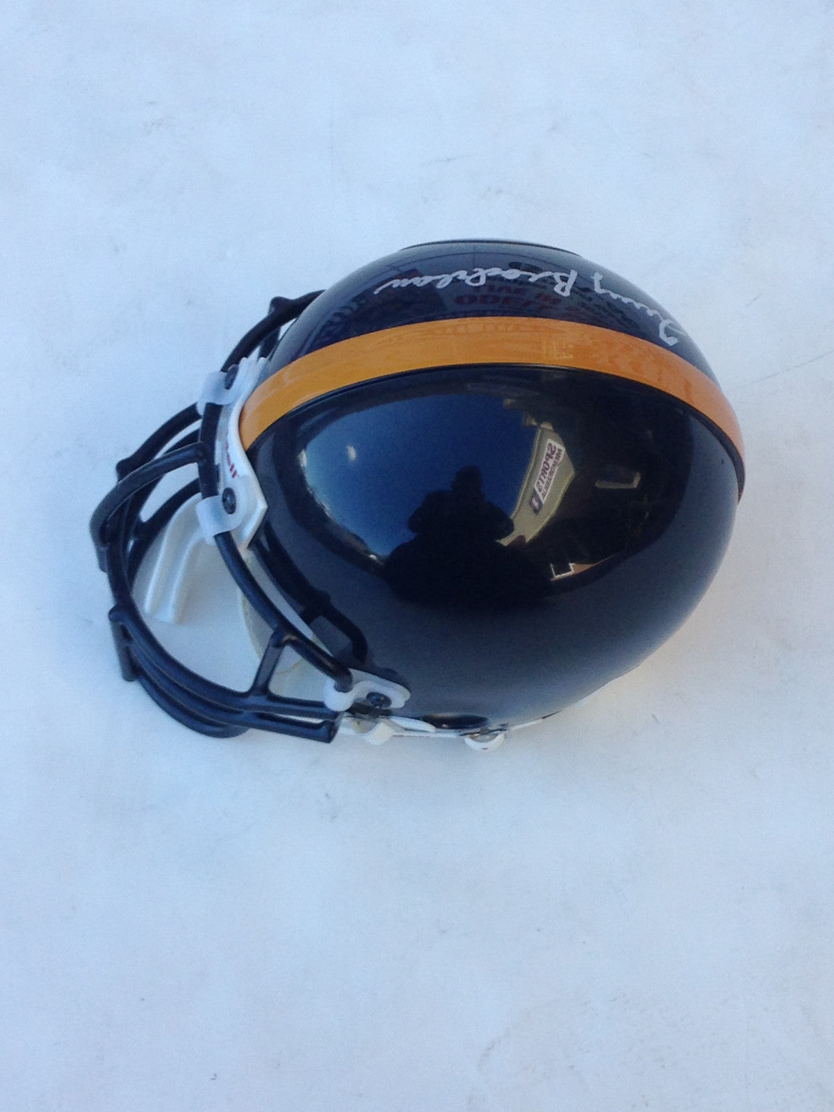 Terry Bradshaw signed Steelers Riddell Mini helmet  auto HOF MVP JSA COA