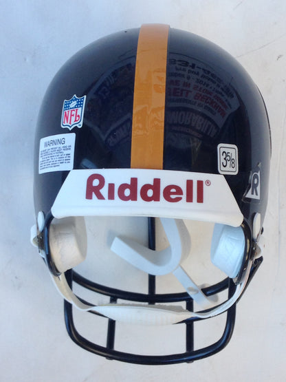 Terry Bradshaw signed Steelers Riddell Mini helmet  auto HOF MVP JSA COA