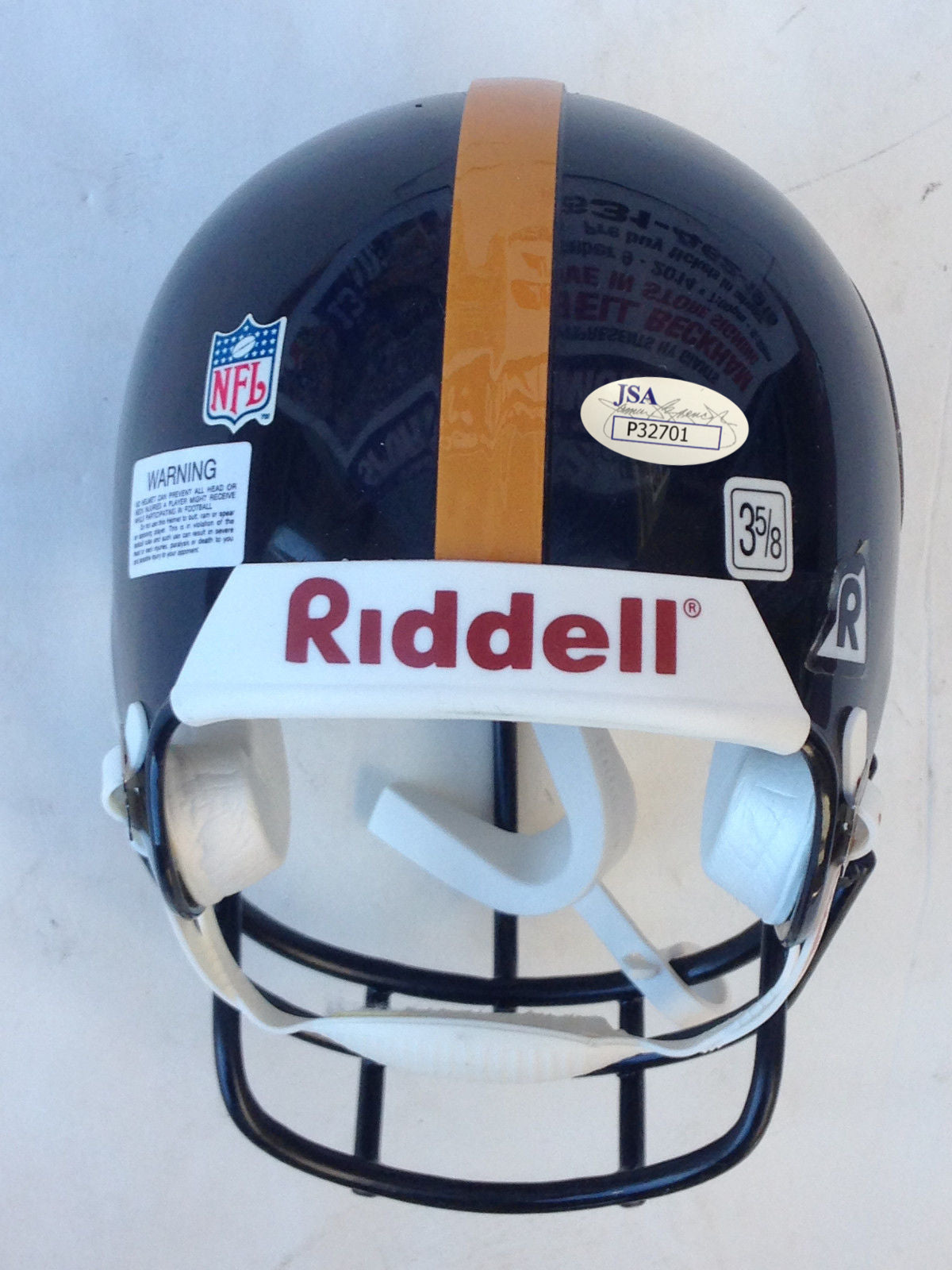 Terry Bradshaw signed Steelers Riddell Mini helmet  auto HOF MVP JSA COA