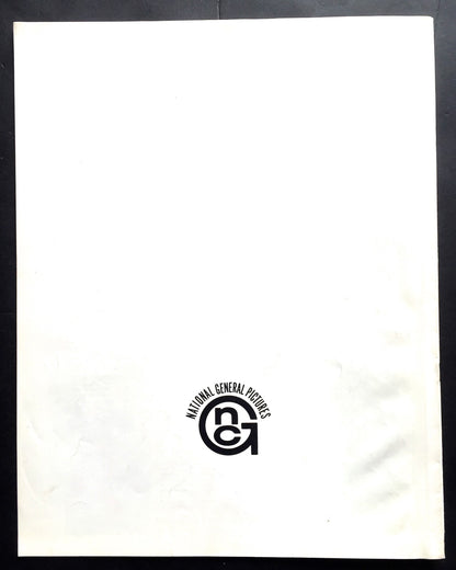 EL CONDOR Jim Brown HOF browns Original VINTAGE MOVIE 1970 Theater Pressbook NM