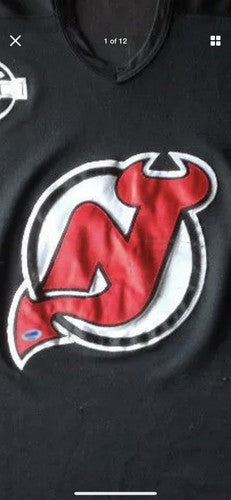 Martin Brodeur Devils signed game used Joffa goalie practice jersey auto PSA COA