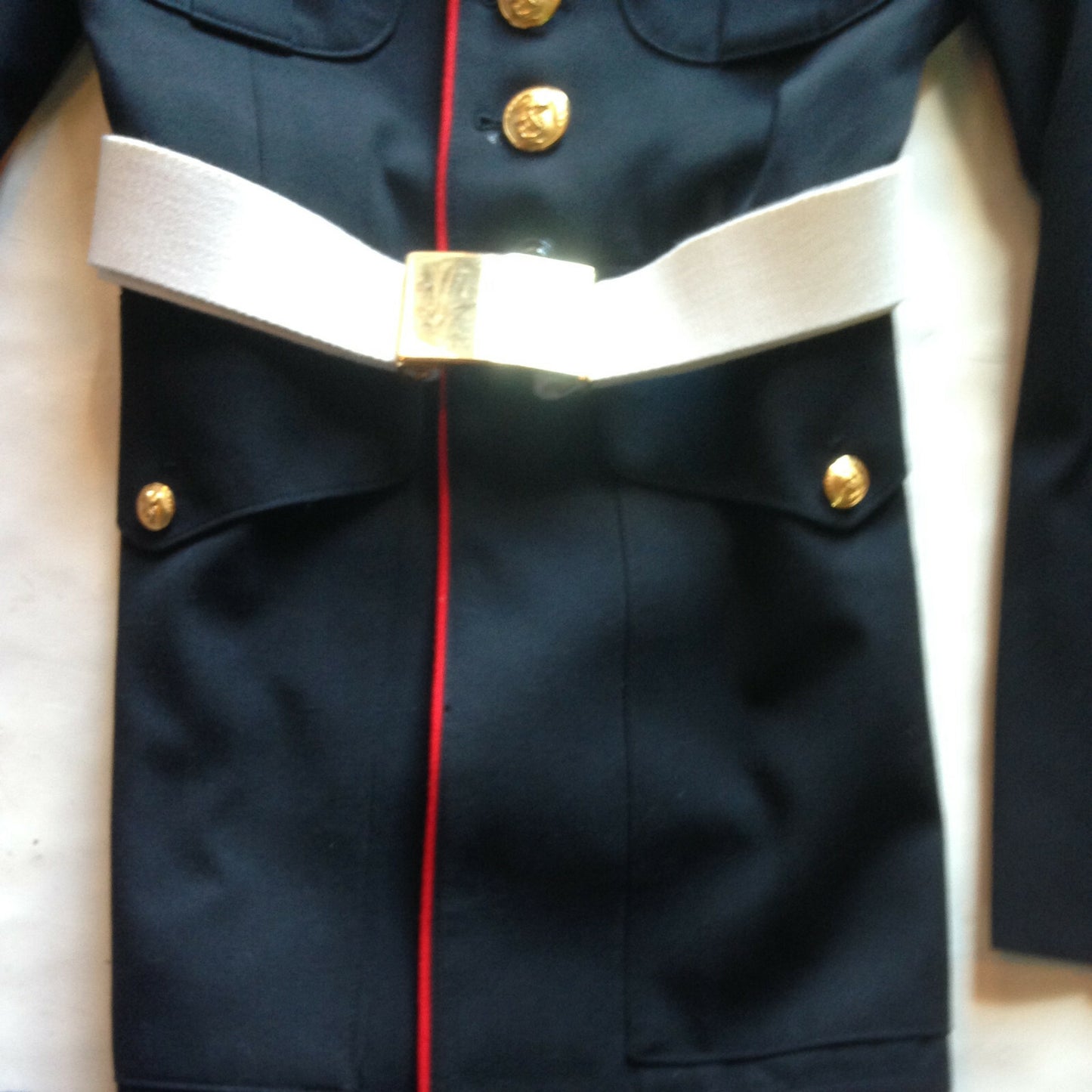 Walt Cunningham Astronaut signed US Marine Corps coat Apollo 7 autograph JSA LOA