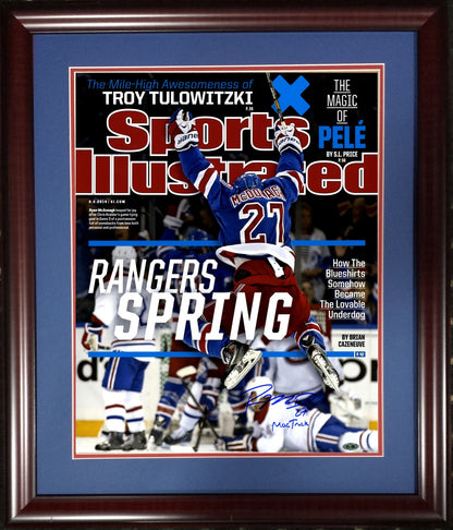 Ryan McDonagh Signed Rangers Sports Illustrated 16x20 Photo MacTruck Steiner LE
