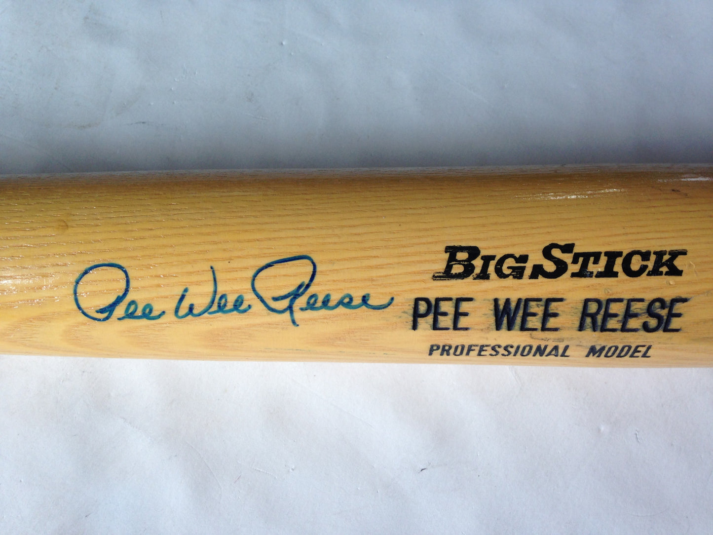 Pee Wee Reese Brooklyn Dodgers Signed Rawlings baseball Bat Autograph Hof PSA