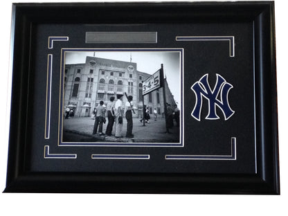 Yankee Boys 8x10 framed Stadium photo logo plaque collage 22x16