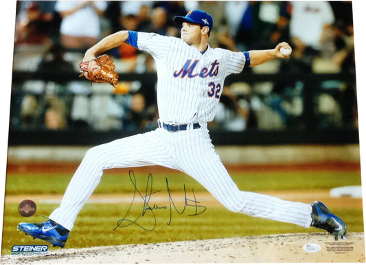 Steven Matz signed 16x20 postseason photo ny Mets rookie autograph  JSA COA