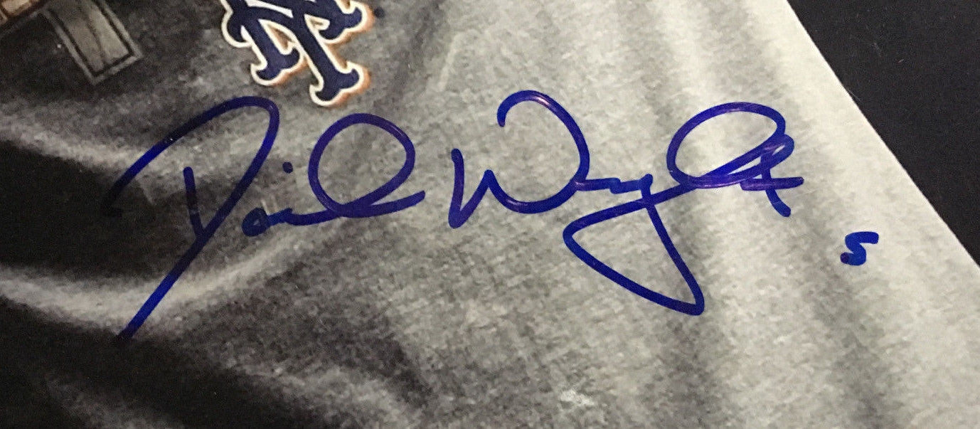 David Wright Jose Reyes signed 16x20 photo framed Ny Mets 2006 Nl Champs Mlb COA