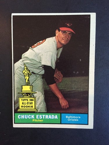 1961 Topps Rc 4 Card Lot # 386 343 391 395  Ex+ - Nm Winston Brown Hicks Estrada