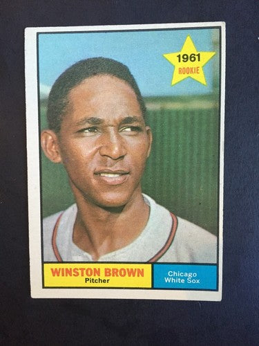 1961 Topps Rc 4 Card Lot # 386 343 391 395  Ex+ - Nm Winston Brown Hicks Estrada