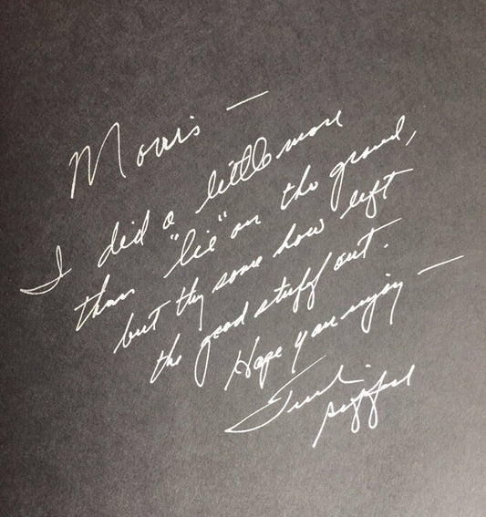 75 Seasons Nfl Hardcover Book Signed Frank Gifford Giants Inscribed Auto Coa