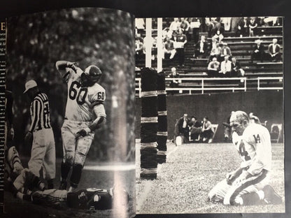 75 Seasons Nfl Hardcover Book Signed Frank Gifford Giants Inscribed Auto Coa