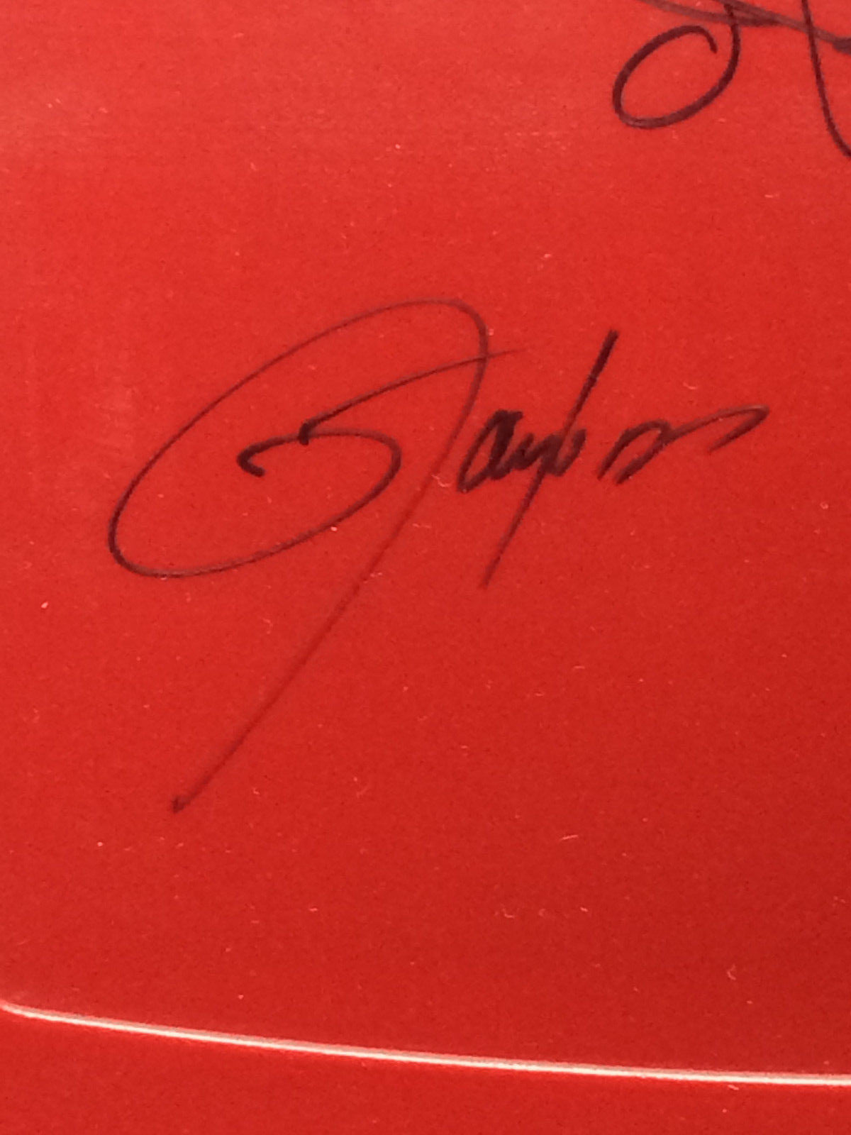 NY Giants signed game used SB framed seatback Taylor Anderson SIMMS Steiner /100