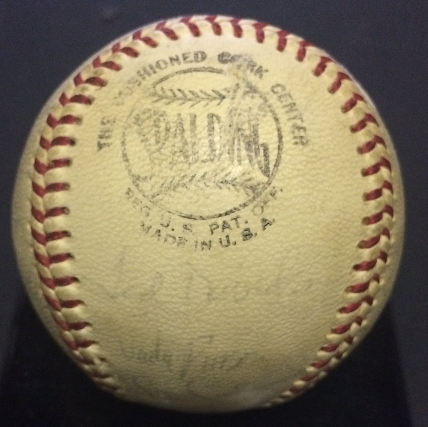 1966 Cincinnati Reds signed NL Baseball 21 auto Pete Rose Vada Pinson CBM COA