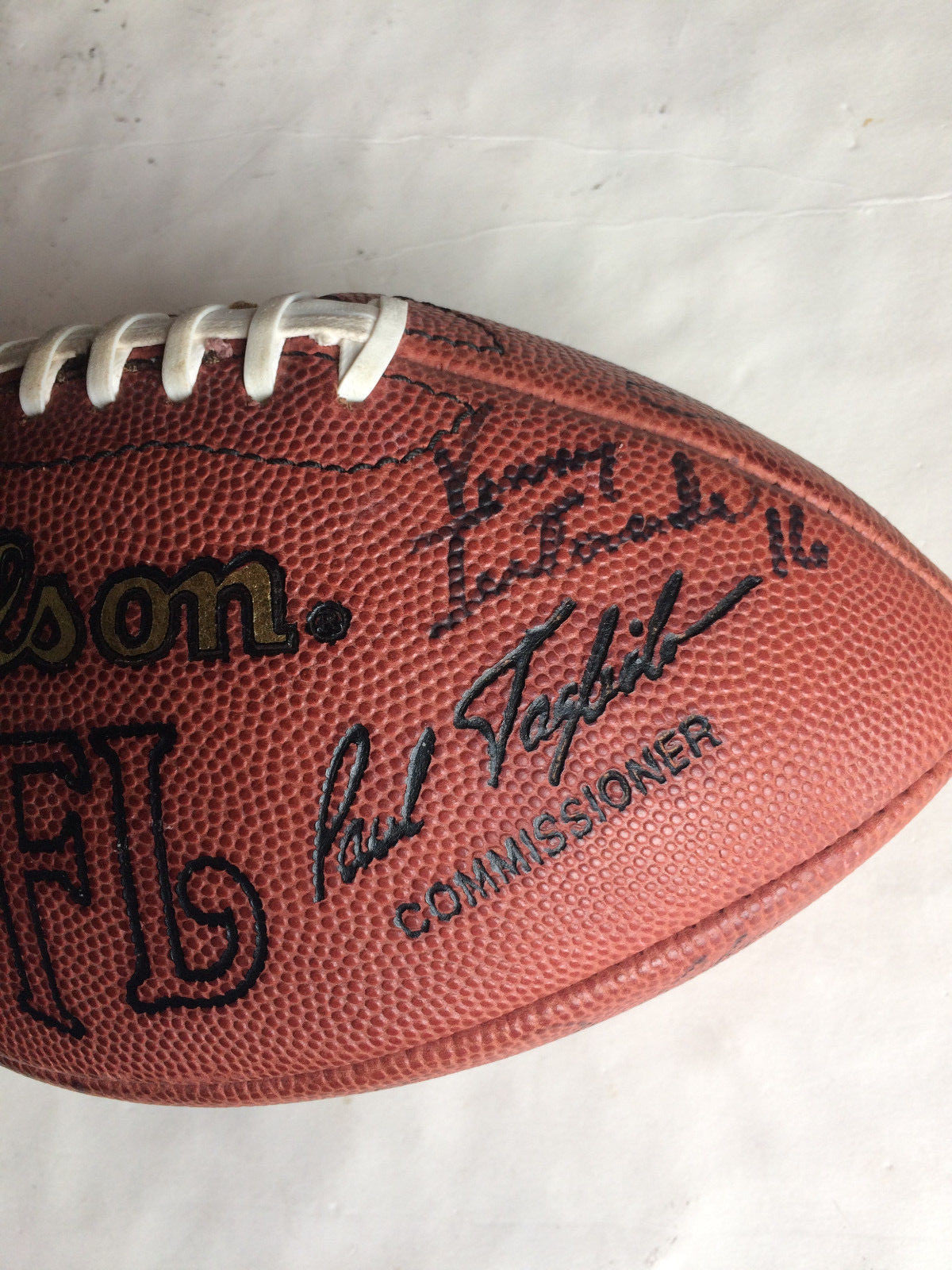 New York Jets signed official NFL football 24 auto Curtis Martin Chrebet CBM COA
