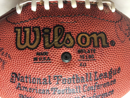 New York Jets signed official NFL football 24 auto Curtis Martin Chrebet CBM COA