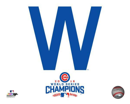 Chicago Cubs 2016 World Series Champions 8x10 W Win photo Kris Bryant Rizzo