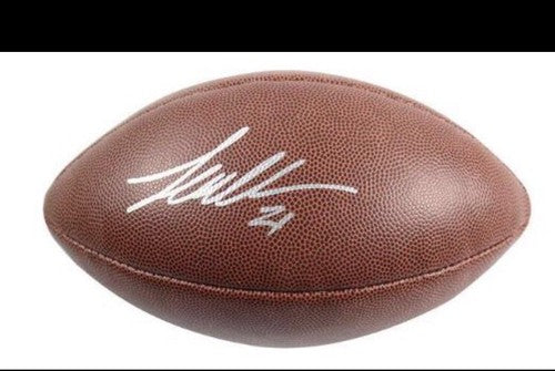 Landon Collins Signed Football New York Giants # 21 Steiner Coa Defensive Mvp ?