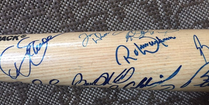 1991 All Star Game Signed Bat Kirby Puckett Cal Ripken Mvp 20 Auto Jsa Coa