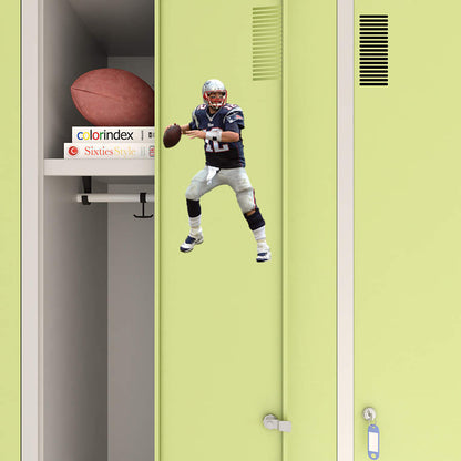Tom Brady New England Patriots Fathead Teammate Super Bowl Mvp 6.5 x 16."H New