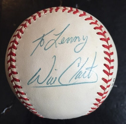 Will Clark Signed Official Nl Baseball  To Lenny San Francisco Giants Cbm Coa