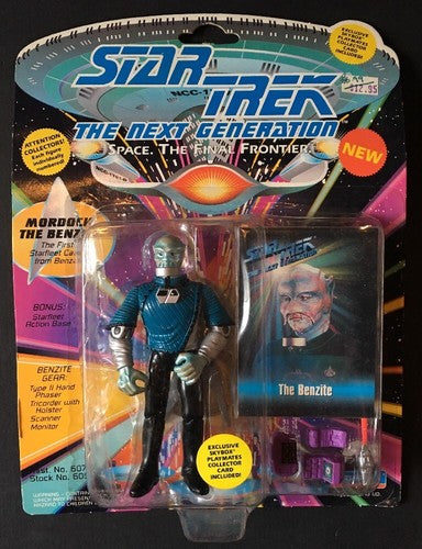 Star Trek The Next Generation 6 Playmates Bentzite JG Worf Locutus Deanna Troi