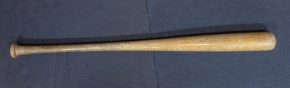 Andy Carey Signed 1973 Game used  Yankees Old Timers Day bat autograph CBM COA