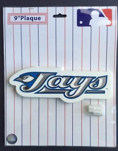 Toronto Blue Jays Team Logo Plaque 9" Inch Mlb Hanging Furniture New Sealed