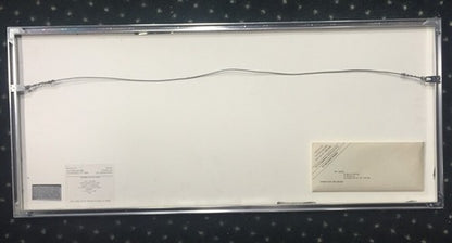 Bill Purdom Signed Polo Grounds Shot Heard Lithograph Framed Dodgers Giants /600