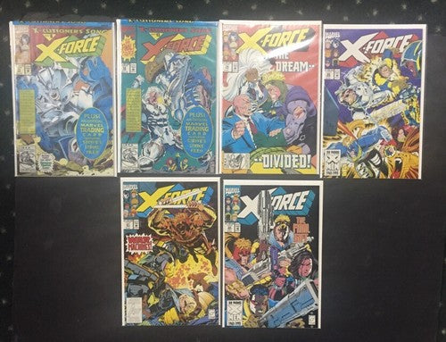 Marvel Comics X-Force 17 18 19 20 21 22 Mint 6 Lot In Order Comic Book