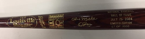 2004 Hall Of Fame Commemorative Ls Slugger HOF Bat Paul Molitor Dennis Eckersley