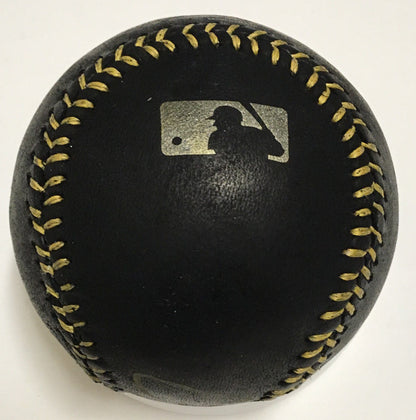Clint Frazier signed black MLB Baseball Yankees Rookie auto INS #5 pick JSA COA