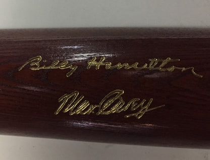 1961 Hall Of Fame Commemorative LS Engraved Auto HOF Bat Max Carey Le/500 Mt