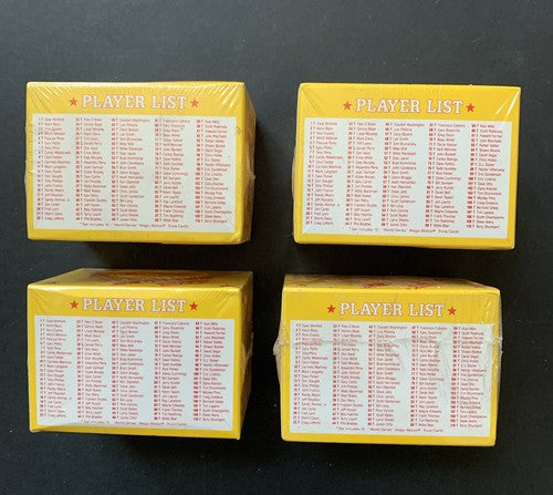 4 1990 Rookie & Traded Factory Sealed Baseball Set Sets Frank Thomas Rc Lindros