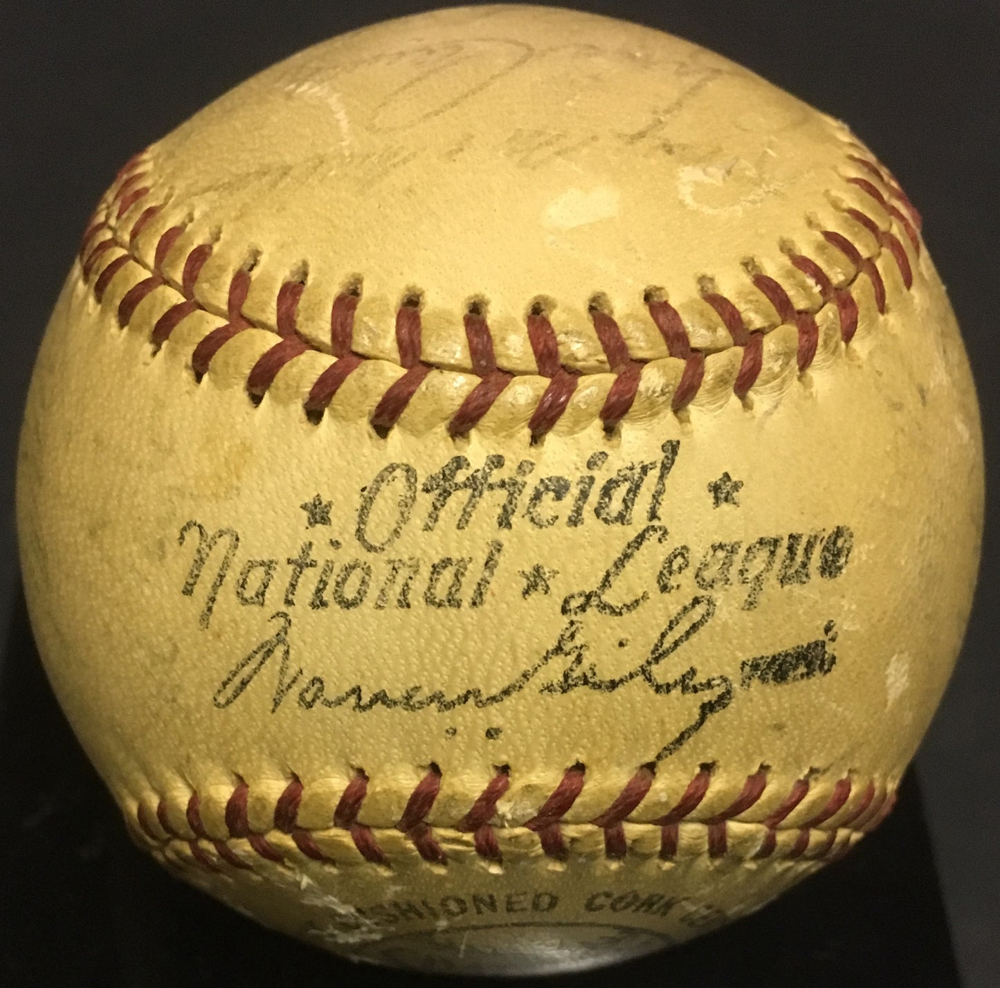 1964 NY Mets 1st team at Shea signed NL baseball 24 auto Casey Stengel CBM COA