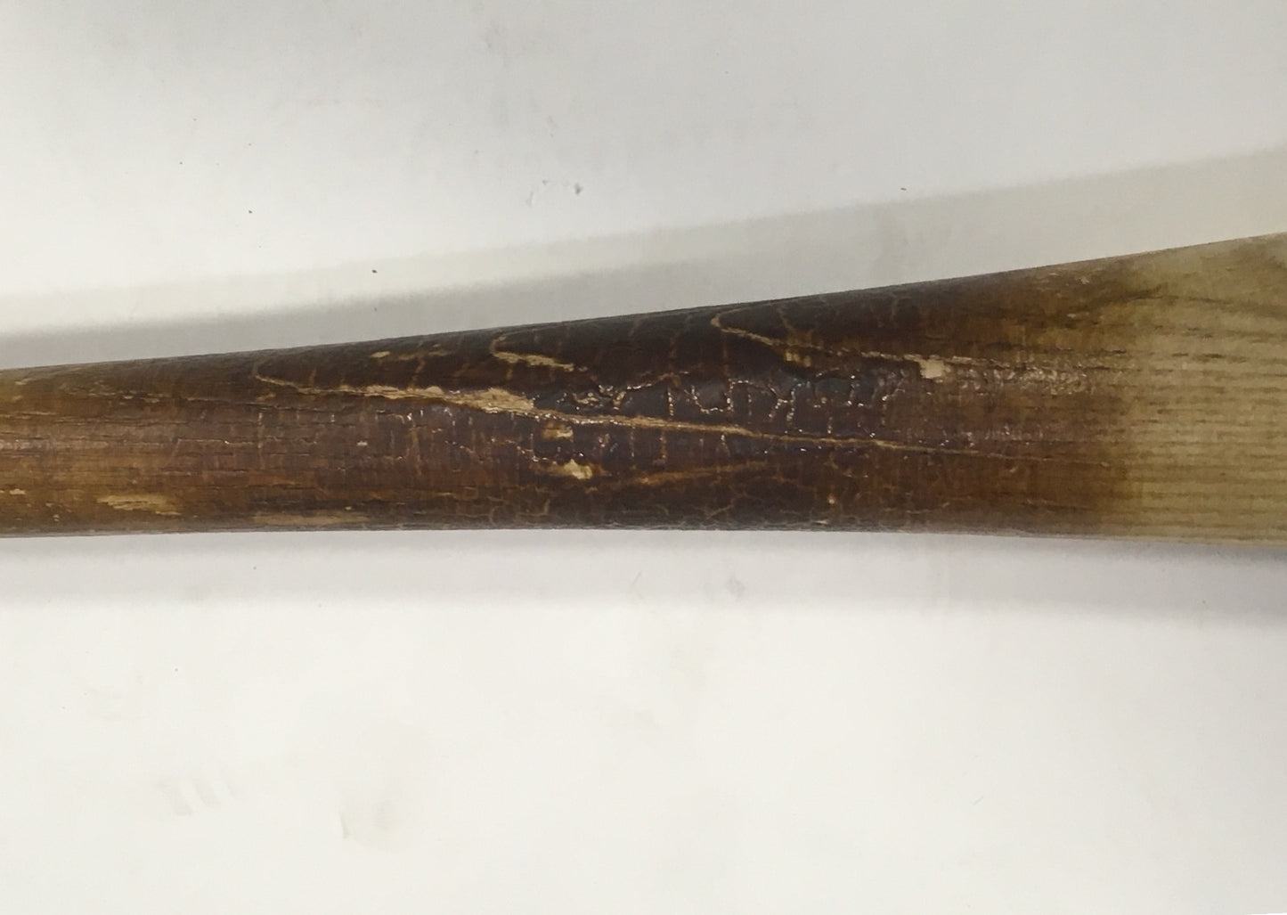 Mike Pagliarulo #13 Yankees signed game used C235 Louisville Slugger bat CBM COA