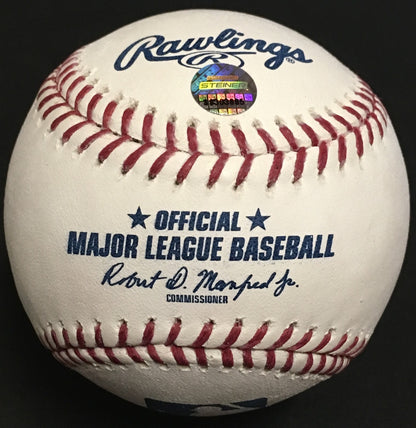 Didi Gregorius signed Baseball ins 25 Hr Yankees SS record autograph Steiner /18