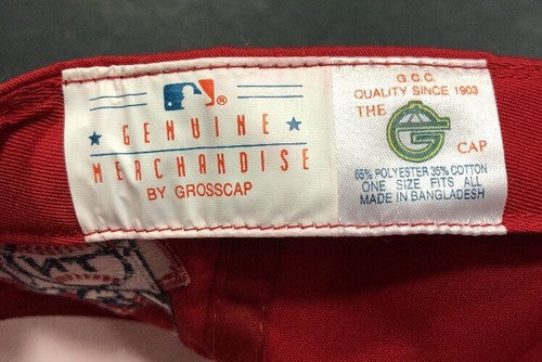 Philadelphia Phillies Red National League Hat 1 Size MLB NWT The Cap