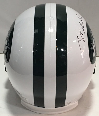 Sam Darnold signed FS Jets Replica helmet rookie auto Seahawks steiner COA