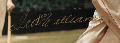 Ted Williams signed 8x10 Arthur Griffin 1939 photo Seal framed Mint auto PSA HOF