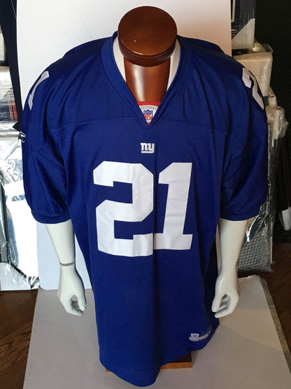 Tiki Barber #21 signed authentic NY Giants football jersey autograph SGC COA