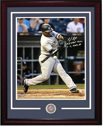 Miguel Andujar signed 16x20 photo INS MLB Debut framed coin auto Steiner ROY
