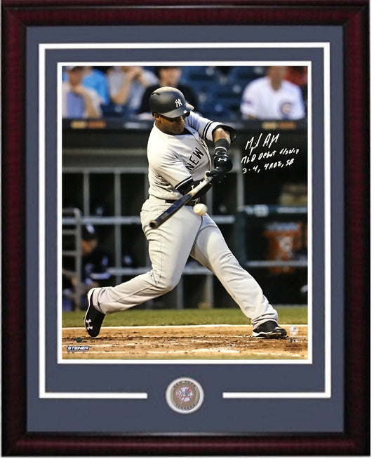 Miguel Andujar signed 16x20 photo INS MLB Debut framed coin auto Steiner ROY