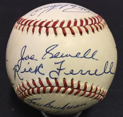 HOF 16 Auto Signed Baseball Duke Snider Bob Gibson Juan Marichal Spahn COA CBM